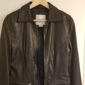 Woman leather jacket